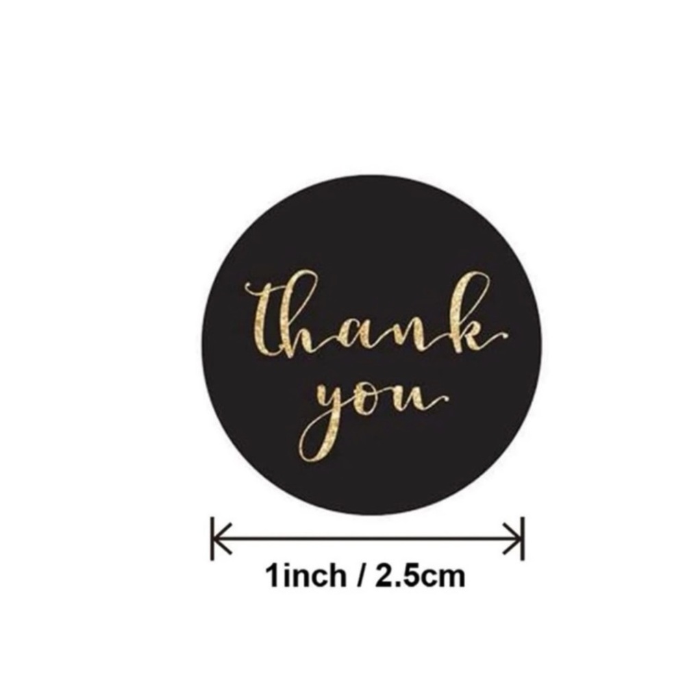 500 piece thank you stickers - Picture 4 of 4